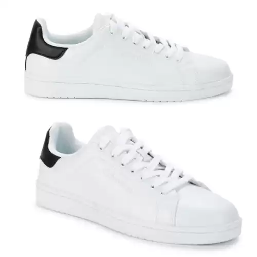 CALVIN KLEIN Contrast Heel Sneakers