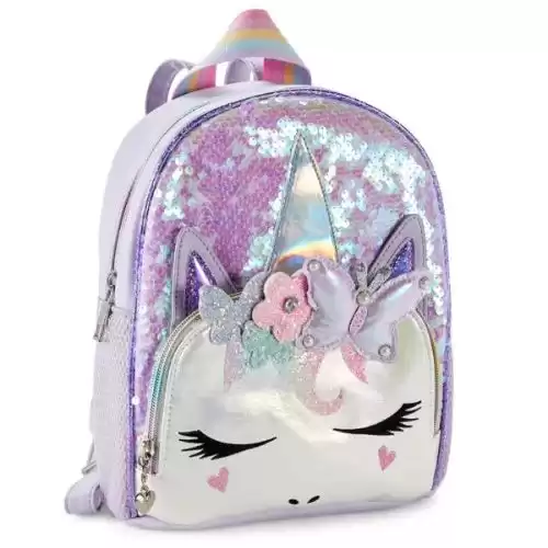 OMG ACCESSORIES ​Kid's Mini Miss Gwen Sequin Backpack