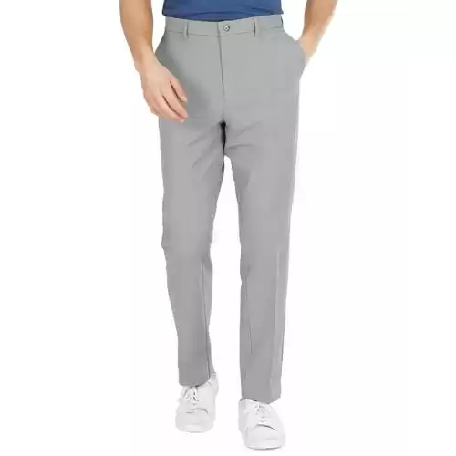 LAUREN RALPH LAUREN Men's Classic-Fit Cotton Stretch Performance Dress Pants