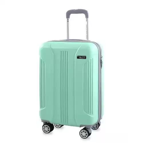 AMERICAN GREEN TRAVEL Denali S 20 in. Carry-On Anti-Theft Expandable Spinner Suitcase