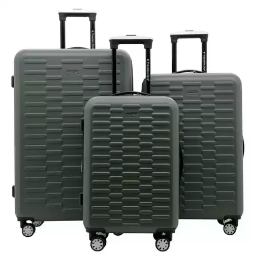 TRAVELERS CLUB 3-Pc. Shannon Spinner Expandable Luggage Set