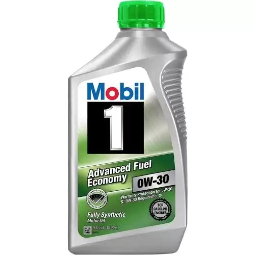 Mobil 1part No. 112746 (Advanced fuel economy) 0W-30 Motor Oil - 1 Quart (Pack of 6)