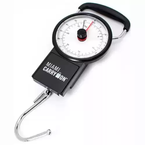 MIAMI CARRYON Mechanical Luggage Scale with Tape Measure