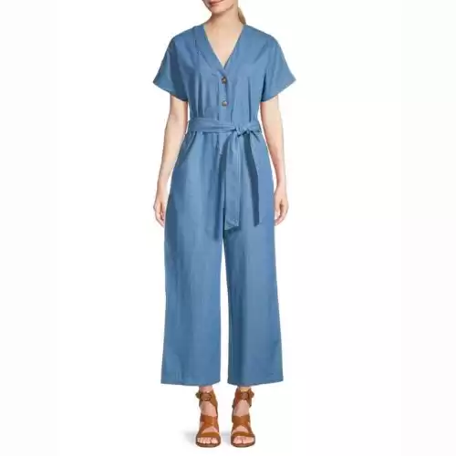 FRNCH Belted Jumpsuit