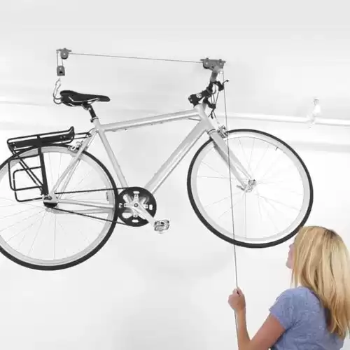 Hoist Ceiling Mounted Sports Rack