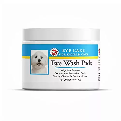 Miracle Care Eye Wash Solution for Dogs and Cats - Removes Debris, Safely Cleanses Eyes