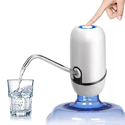 Electric Automatic Shut-Off Water Pump Dispenser For Universal 5 Gallon Bottles