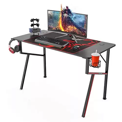 Home Office K Shaped Small Computer Gaming Desk