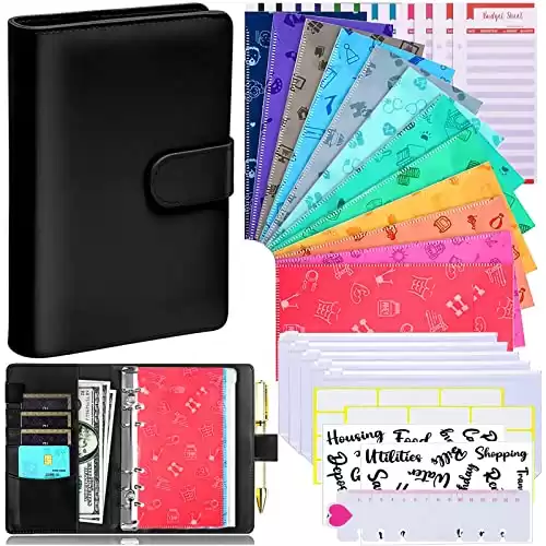 Cash Budget Binder And Envelope Saving System