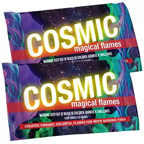 Magical Cosmic Flames Campfire Color Changing Packets (12  Pack)