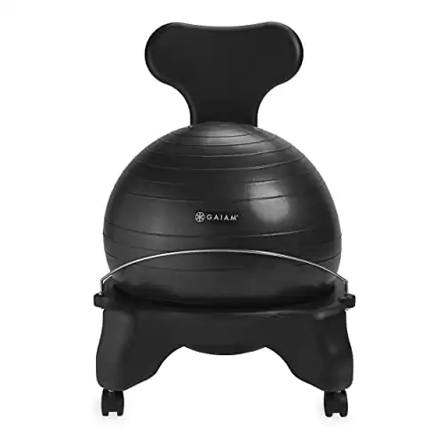 Premium Ergonomic Classic Stability Balance Ball Chair For Home And Office Desk