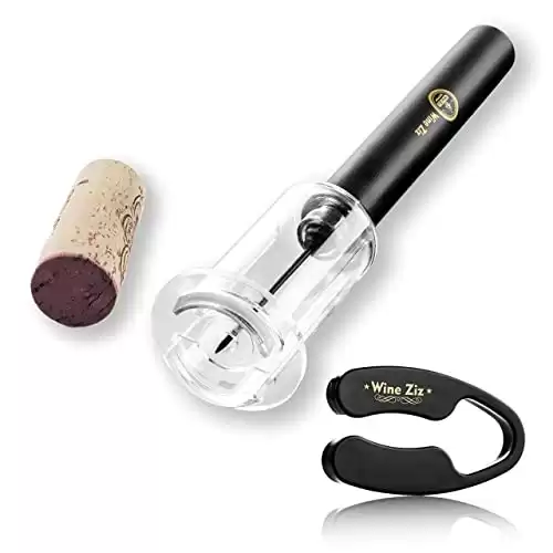 Wine Ziz Amazingly Simple Wine Opener With Foil Cutter