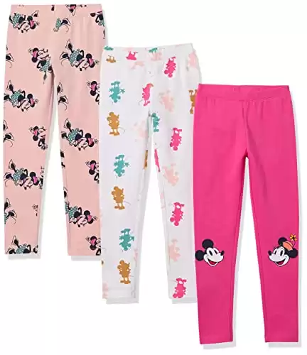 Girls and Toddlers Disney Mickey Mouse Leggings