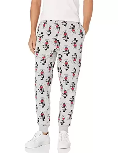 Men's Disney Mickey Mouse Fleece Jogger Sweatpants