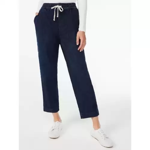 Free Assembly Women's Denim Joggers