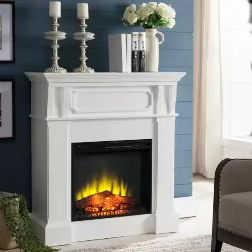 Prokonian Free stand Electric Fireplace with 40